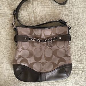 Coach cross body bag